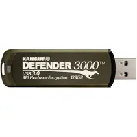 ISTORAGE - Defender 3000 – 32 GB - Hardware Encrypted USB-Stick – USB 3.0 – FIPS 140-2 Level 3 – Zwart
