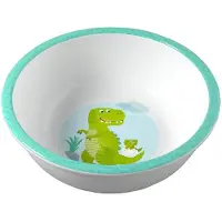 Haba dinosaurus kinderschaal melamine - kindvriendelijk en duurzaam.