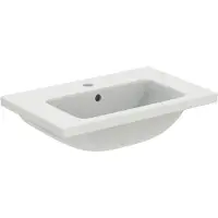 Technim Ideal Standard Ide I.life S Wastafel 610X385X180Mm Met Kraangat En Overloop