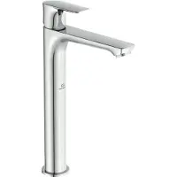 Ideal standard wastafelmengkraan Connect Air, zonder afvoer, verlengde voet, uitloop 150mm, artikelnummer A7027AA, chroom