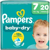 Pampers Baby Dry Size 7 (15+kg) 21's luiers