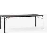 &tradition Thorvald Outdoor SC99 eettafel 220 cm Warm black