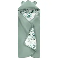 Hauck Babydeken Baby Inslapdeken, Snuggle N Dream bladeren Mint/groen