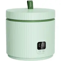 TOKIT Rijstkoker 1.5L Pro: Kleine, mini rijstkoker met veel functies en display