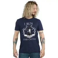Disney Heren Maleficent Ik Bestuur Dit Kasteel T-Shirt (Marineblauw)