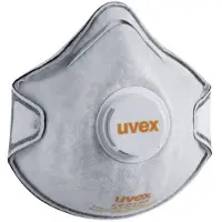 Uvex silv-Air classic 2220 8762220 Fijnstofmasker met ventiel FFP2 15 stuk(s) EN 149:2001 DIN 149:2001