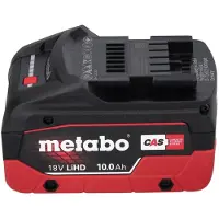 Metabo AG 18 accu-blazer 18 V + 1x accu 10,0 Ah - zonder oplader