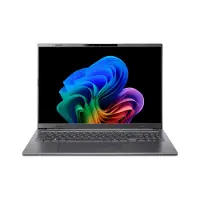 Acer Aspire 16 AI A16-61M-R4UN - Copilot+ - Laptop - 16 inch - Ryzen AI 5 - 16GB - 512GB - Verlicht toetsenbord - Grijs