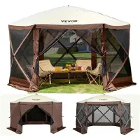 Vevor Partytent, opvouwbare tent voor de tuin, geschikt voor 8 personen, afmetingen 3,81 x 3,81 x 2,28 meter