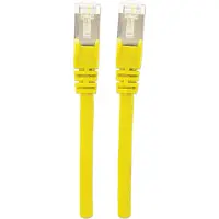 Intellinet 741187 netwerkkabel Geel 20 m Cat7 S/FTP (S-STP) Rond