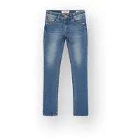 Vingino Alice skinny jeans Blauw Meisjes Denim Effen - maat 140