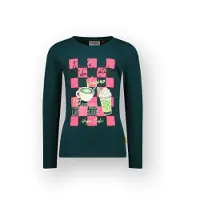 Vingino Meisjes T-shirt Janice Meisje Groen 164