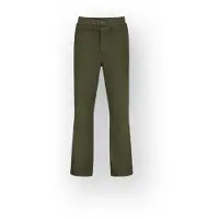 Vingino loose fit jeans - olijfgroen Jongens Katoen Effen - maat 158