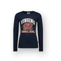 Vingino Meisjes T-shirt Janice Meisje Blauw 176