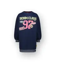 Vingino Meisjes Jurk Padine Meisje Blauw 164