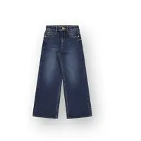 Vingino Meisjes Extra Wide Leg Jeans Cherry Meisje Blauw 176