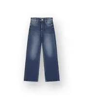 Vingino Meisjes Wide Leg Jeans Coco Meisje Blauw 128