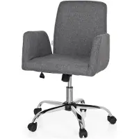 Hjh OFFICE FLOW - Thuisgebruik bureaustoel Grijs