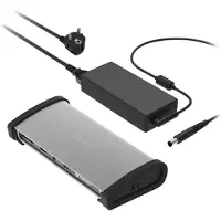 J5CREATE JTD562-EN - 8K Thunderbolt 4 Dockingstation - EU - Met kabel - Thunderbolt 4 - 96 W - 3,5 mm - 10.100.1000 Mbit/s - Grijs