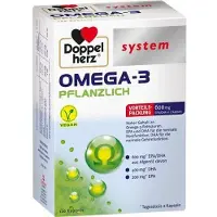Queisser Pharma GmbH & Co. KG Doppelherz Omega-3, plantaardige capsules, 120 capsules