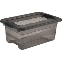 Keeeper 1094082700000, opbergbox "Cornelia", 4 liter, kristalgrijs