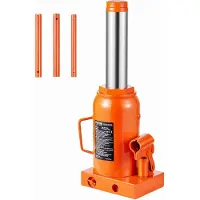 OEM hydraulische autokrik 30 t fleskrik met 285-475 mm hefbereik en 3-delige lange handgreep