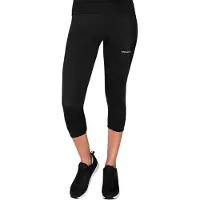 Corel Dames/Dames Capri 3/4 fietsbroek (Zwart)