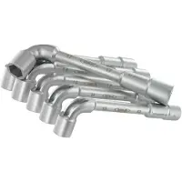 VAR Set Of 6 Angled Open Socket Wrenches 13-19 Mm Hulpmiddel