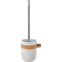 Spirella Wc-borstel Met Houder Lio - Kunststof - Wit
