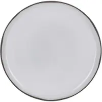 Revol Caractere bord 15 cm - Witte wolk, met de hand afgewerkt