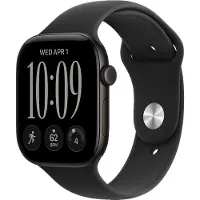 Apple Watch Series 12 GPs 46mm - Black Aluminium Case Sport Band S/m Smartwatch