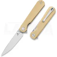 Bestechman Flick - Satin + Stonewash - G10 vouwmes, kaki