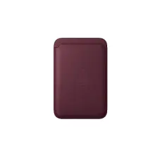 Apple FineWoven Wallet MagSafe met 'Zoek-mijn' functie - Burgundy