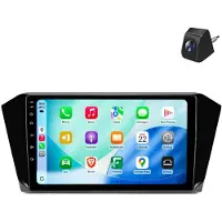 AWESAFE Geschikt Voor Volkswagen B6 B7 CC (2010 t/m 2015）- 2+64GB 4Core - 10.1 inch Android 14.0 CarPlay Autoradio - Draadloos CarPlay & Android Auto - Bluetooth & WiFi - GPS Navigatie