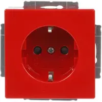 Busch-Jaeger BUSCH JAEGER stopcontact SCHUKO 20 EUCKS-12-82-101, rood