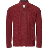 Babista Regular Fit Vest rood, Kabeltrui