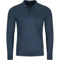 Ragman Shirt 'Basic' blauw