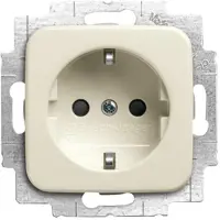 Busch-Jaeger 2013-0-5312, CEE 7/3, 2P+E, Wit, 250 V, 16 A, 71 mm