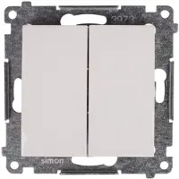 Kontakt-Simon DW5A.01/11, Knoppen + Schakelaars, Wit