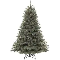 Edelman Forest Frosted Pine kunstkerstboom newgrowth blue LED d130 h185 cm Triumph Tree