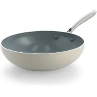 BK Wokpan Ø28cm Keramisch PFAS-vrij Beige (beige)