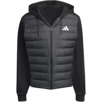 Adidas Regular Fit gewatteerd jack met capuchonkraag