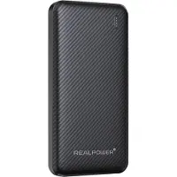 RealPower 558787 PB-10000 SSB,10.000mAh,Feststoffbatterie,schwarz