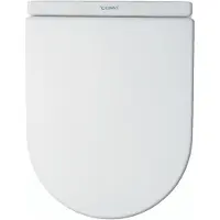 Duravit Starck 3 closetzitting softclosing Wit