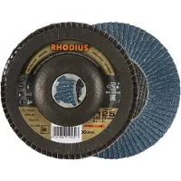 Rhodius 211393 LSZ F1 X-LOCK Lamellenschijf RVS, Staal 10 stuk(s)