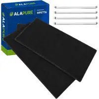 Alapure koolstoffilter, geschikt voor Brandt 74X5766 / AK505AE1 (2 stuks)