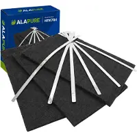 Alapure actieve koolstoffilter, geschikt voor DeDietrich AS0062460 (3 stuks)