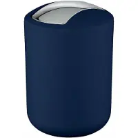 Wenko Brasil S afvalemmer klein model met swing deksel 2 ltr. | MAT BLAUW