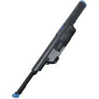 Medion Handstofzuiger (BLDC-motor, HEPA 13-filter, filtering van stof en allergenen, sterke zuigkracht 20 kPa, accu, laadstation, draadloos, MD12057), grijs