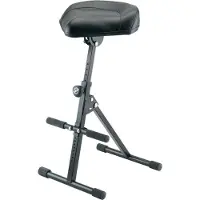K&M 14046 Pneumatic Stool Black